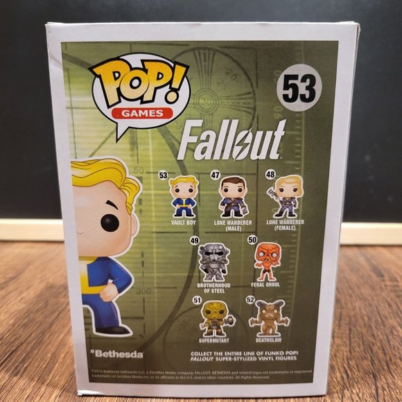 Fallout Vault Boy (Gold) GameStop Exclusive Funko Pop - Picture 3 of 12